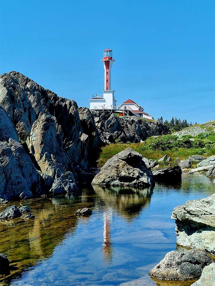 Cape Forchu Lighthouse Nova Scotia