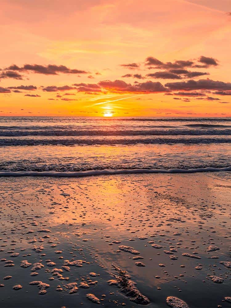 Sunset at Mavilette Beach
